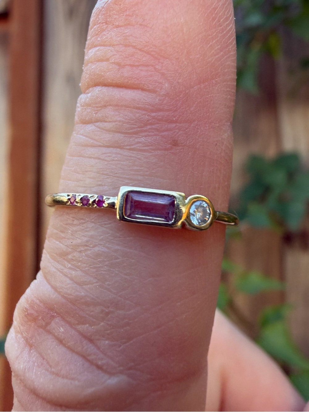 Scosha pink sapphire ring